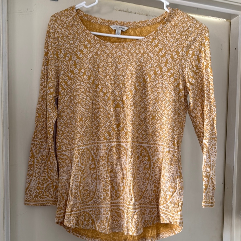 Women's Lucky Brand Patterned Top